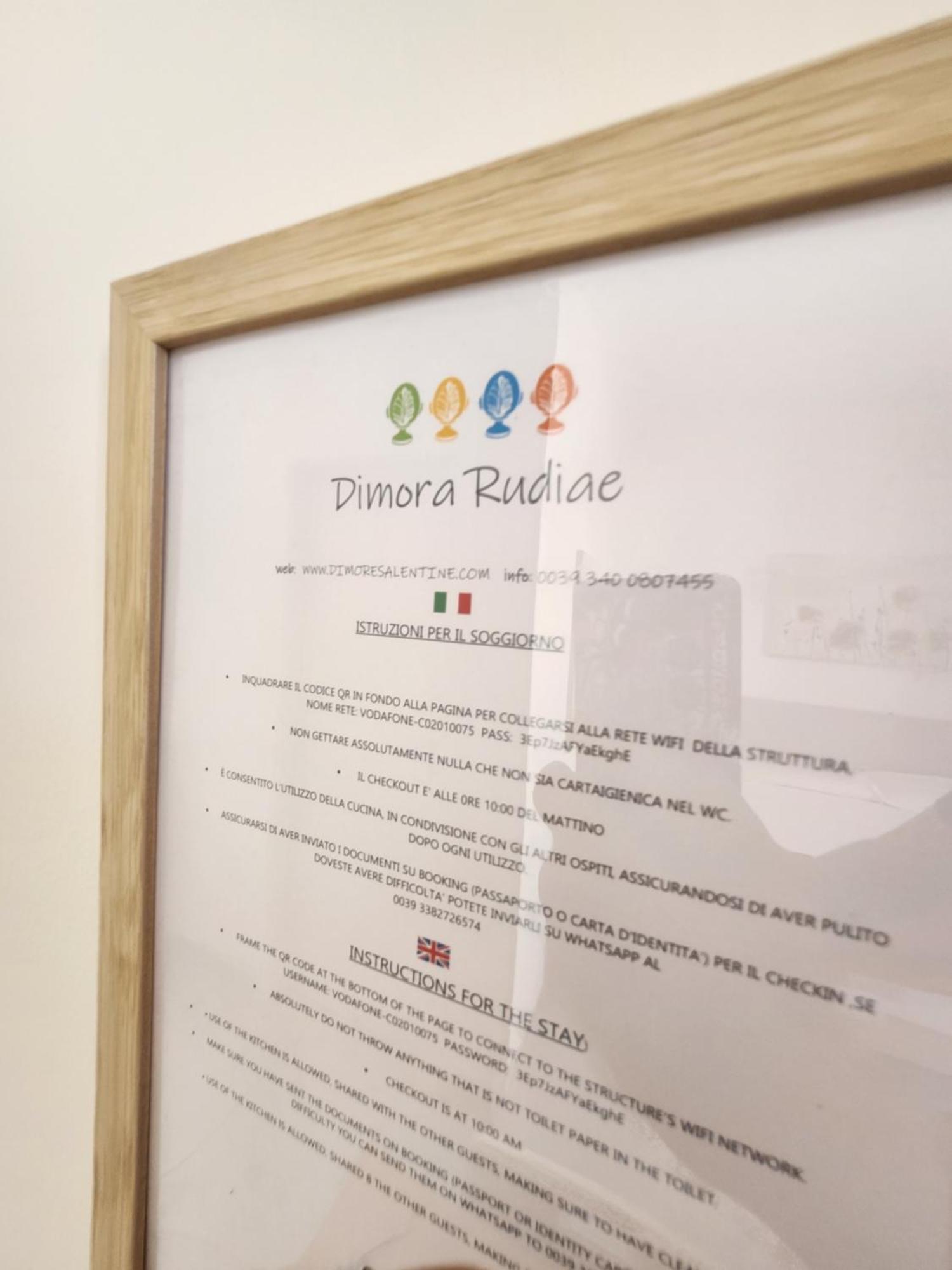 Hotel Dimora Rudiae Lecce Exterior foto
